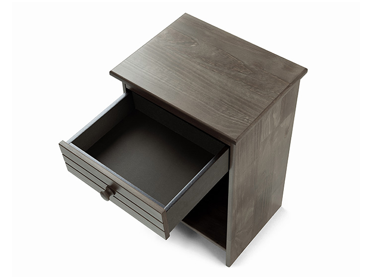 JUEGO DE DORMITORIO ROSEN CAMA EUROPEA ERGO T BD 2 PLAZAS + SET TABOR GRAFITO 6