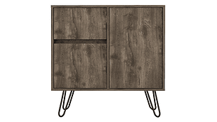 BUFFET TUHOME ANDORRA Z 80 2 PUERTAS 1 CAJÓN CAFÉ