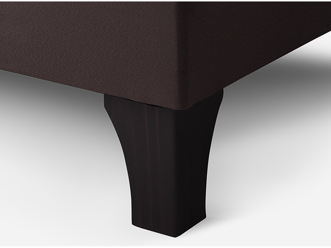 JUEGO DE DORMITORIO ROSEN CAMA EUROPEA ERGO T BD 2 PLAZAS + SET TABOR GRAFITO 8