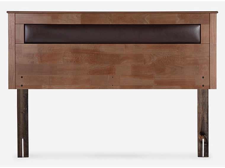 JUEGO DE DORMITORIO ROSEN CAMA EUROPEA NEW STYLE 4 PLUS BN 2 PLAZAS + RESPALDO FERRARA 3