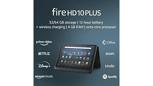 TABLET AMAZON FIRE HD 10 PLUS PANTALLA FULL HD DE 10.1 ' 1080P 64 GB