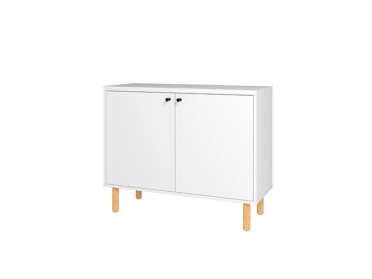 APARADOR HOGA EASY BUFFET 2 PUERTAS BLANCO 1