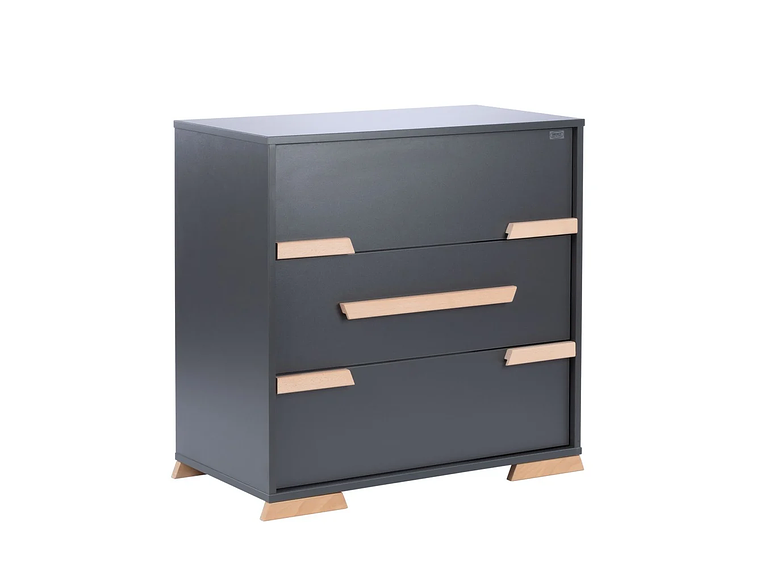 CÓMODA DREWEX D4167 Y MUDADOR LEO CAFÉ CLARO 4