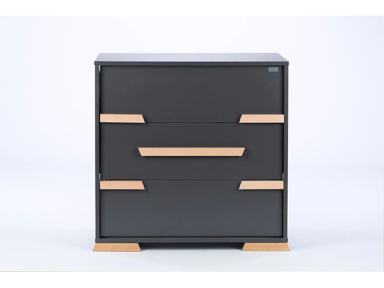 CÓMODA DREWEX D4167 Y MUDADOR LEO CAFÉ CLARO 5