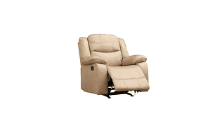 BERGERE RECLINABLE Y MECEDORA BEIGE SMOKE