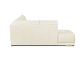 SOFÁ SECCIONAL ROSEN 6974 IZQUIERDO CUERO EN COLOR BLANCO - Miniatura 2