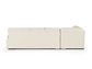 SOFÁ SECCIONAL ROSEN 6974 IZQUIERDO CUERO EN COLOR BLANCO - Miniatura 3