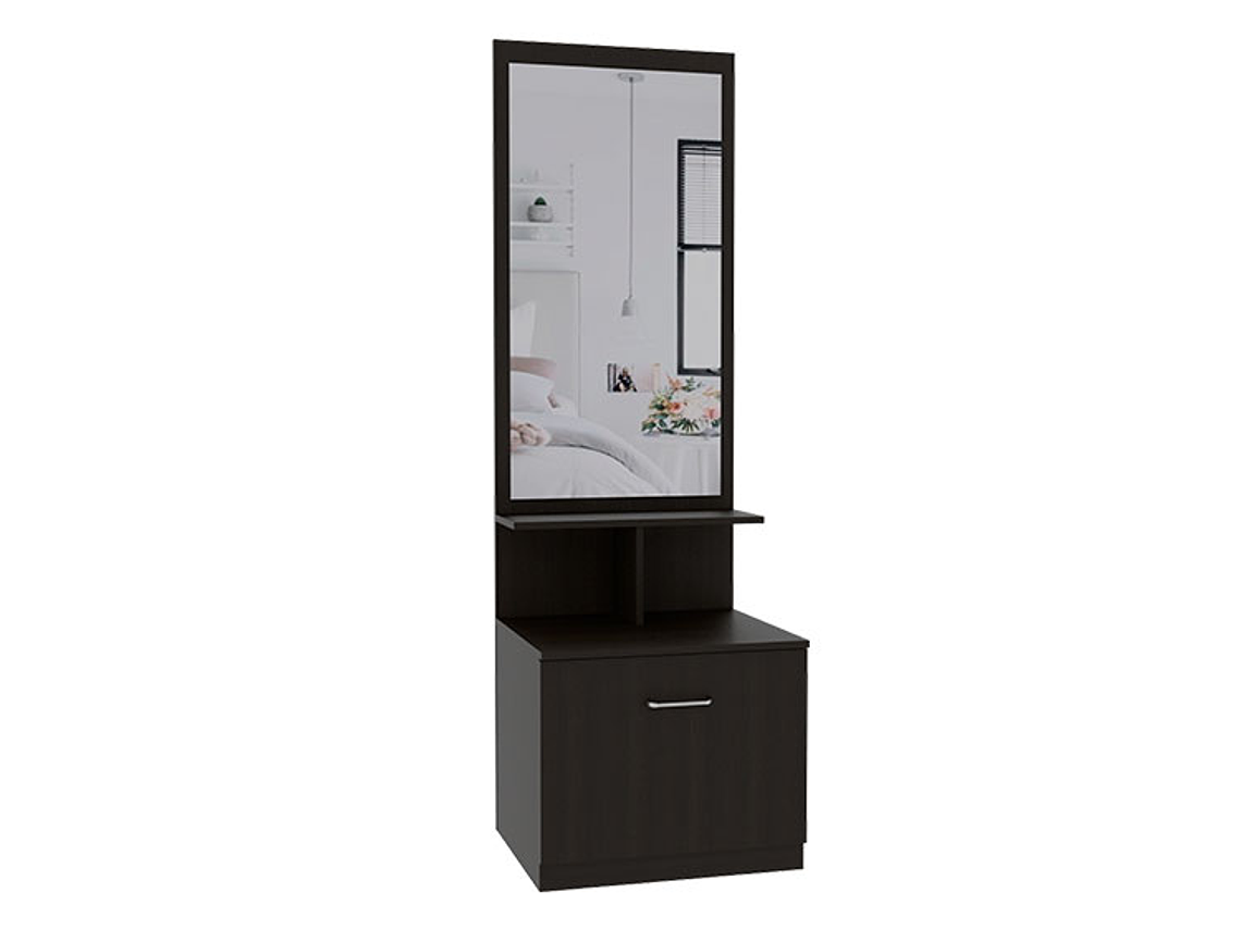 SET DE MUEBLES TUHOME DREAMS 13 CLOSET + CÓMODA + VELADOR MULTIFUNCIONAL WENGUE 4