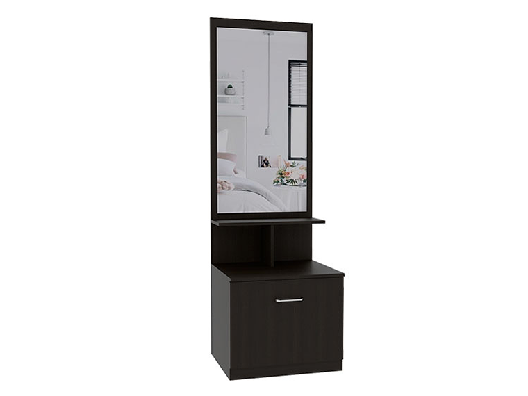 SET DE MUEBLES TUHOME DREAMS 13 CLOSET + CÓMODA + VELADOR MULTIFUNCIONAL WENGUE 4