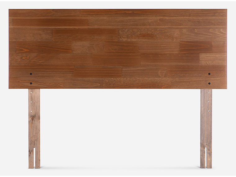 JUEGO DE DORMITORIO ROSEN CAMA EUROPEA NEW STYLE 4 PLUS BN 2 PLAZAS + RESPALDO TABOR CAFE 2