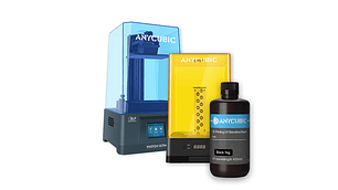 IMPRESORA 3D ANYCUBIC PHOTON ULTRA + WASH CURE 2.0 + RESINA UV TRANSPARENTE