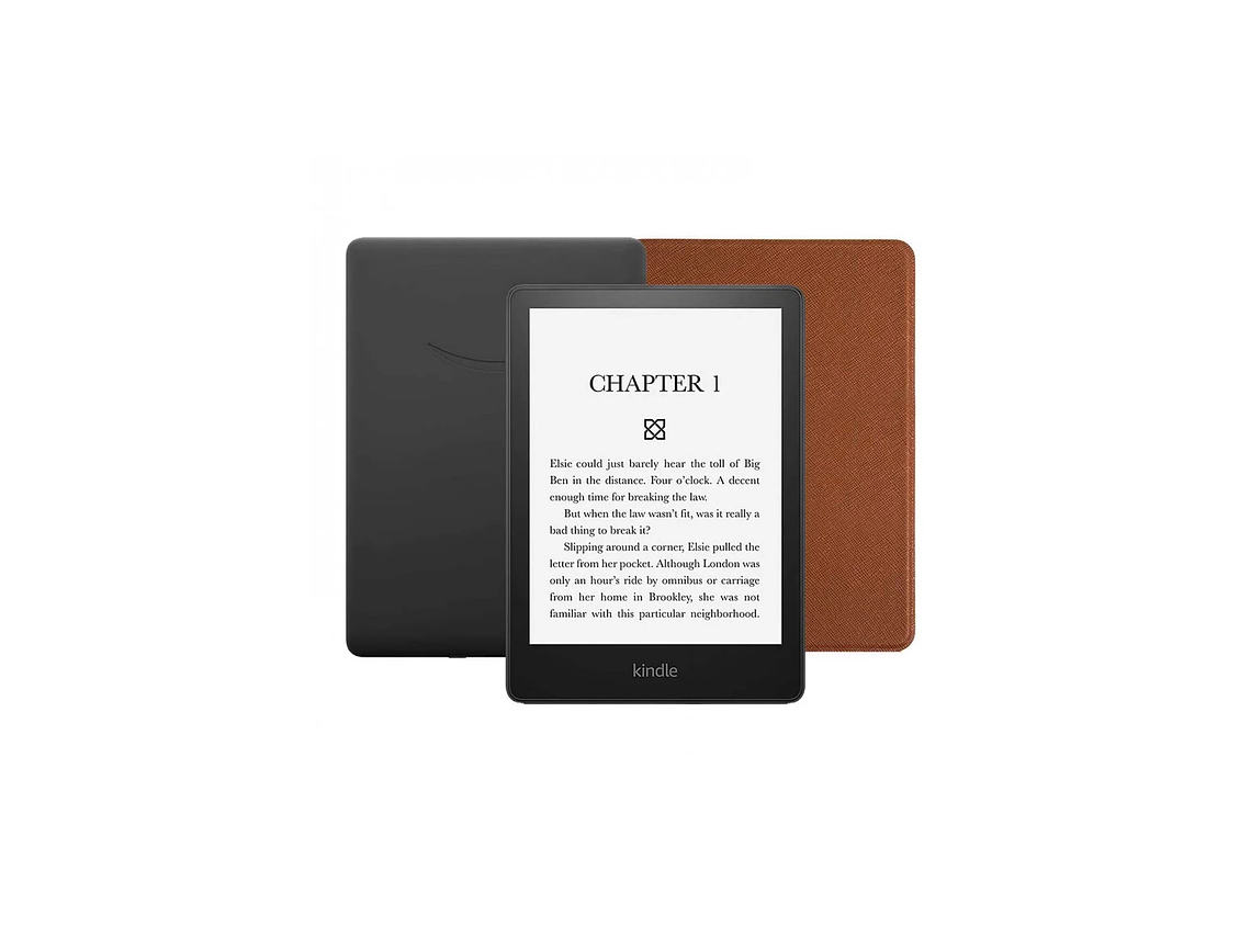 E-READER KINDLE PAPERWHITE SIGNATURE EDITION 32GB NEGRO + FUNDA COLOR 1