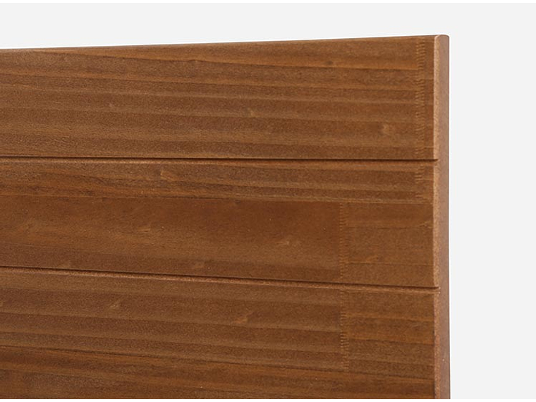 JUEGO DE DORMITORIO ROSEN CAMA EUROPEA NEW STYLE 4 PLUS BN 2 PLAZAS + RESPALDO TABOR CAFE 5