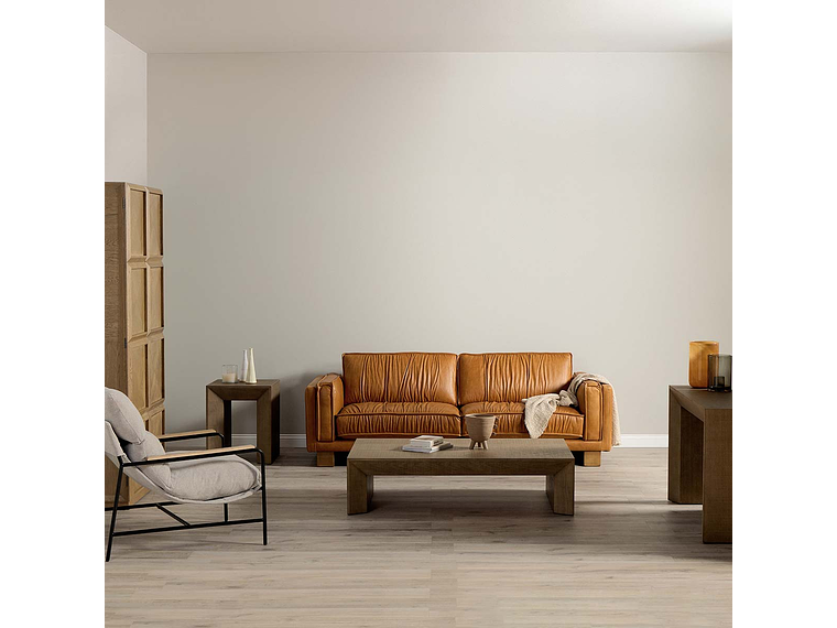 SOFÁ TURIN 3,5 CUERPOS CUERO CARAMELO 5