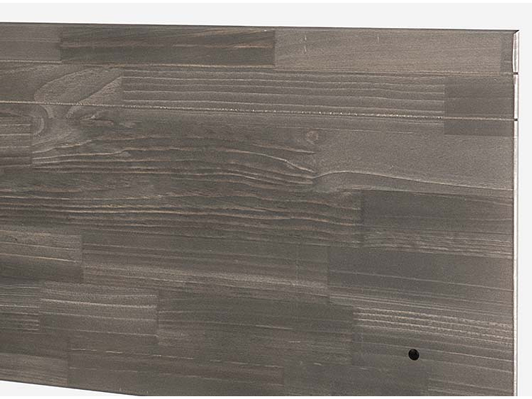 JUEGO DE DORMITORIO ROSEN CAMA EUROPEA ERGO T NEW BN 2 PLAZAS CAFÉ + RESPALDO TABOR GRIS 4