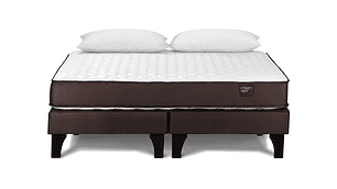 JUEGO DE DORMITORIO ROSEN CAMA EUROPEA ERGO T BD 2 PLAZAS + ALMOHADAS