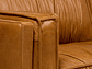 SOFÁ TURIN 3,5 CUERPOS CUERO CARAMELO - Miniatura 7
