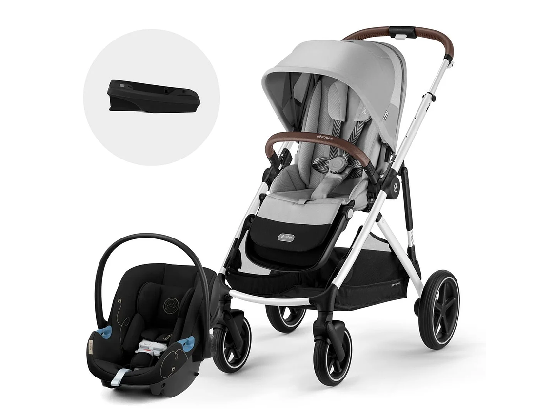 COCHE TRAVEL SYSTEM GAZELLE S SLV LG + ATON G + BASE 1