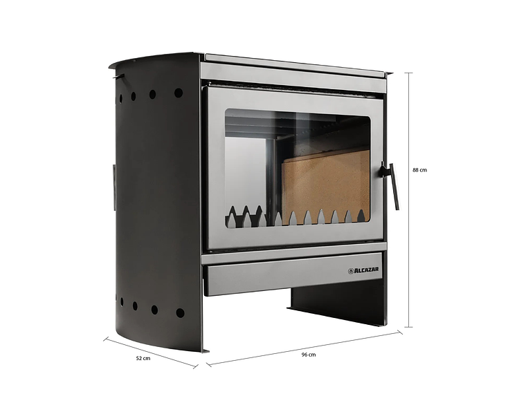 ESTUFA TIROLESA MAGNUM DOBLE CARA 3