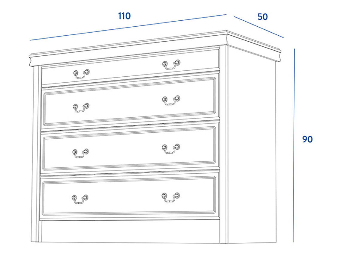 COMODA CIC TAMESIS 4C 8