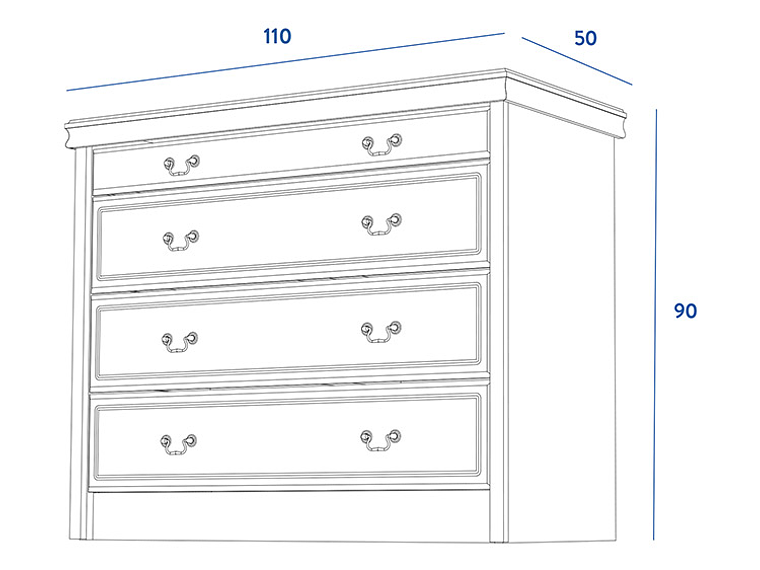 COMODA CIC TAMESIS 4C 8