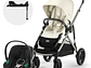 COCHE TRAVEL SYSTEM GAZELLE S TPE BG + ATON B2 + BASE - Miniatura 1