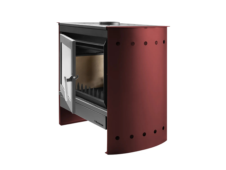 ESTUFA TIROLESA ALCAZAR MAGNUM DOBLE CARA BURDEO 3
