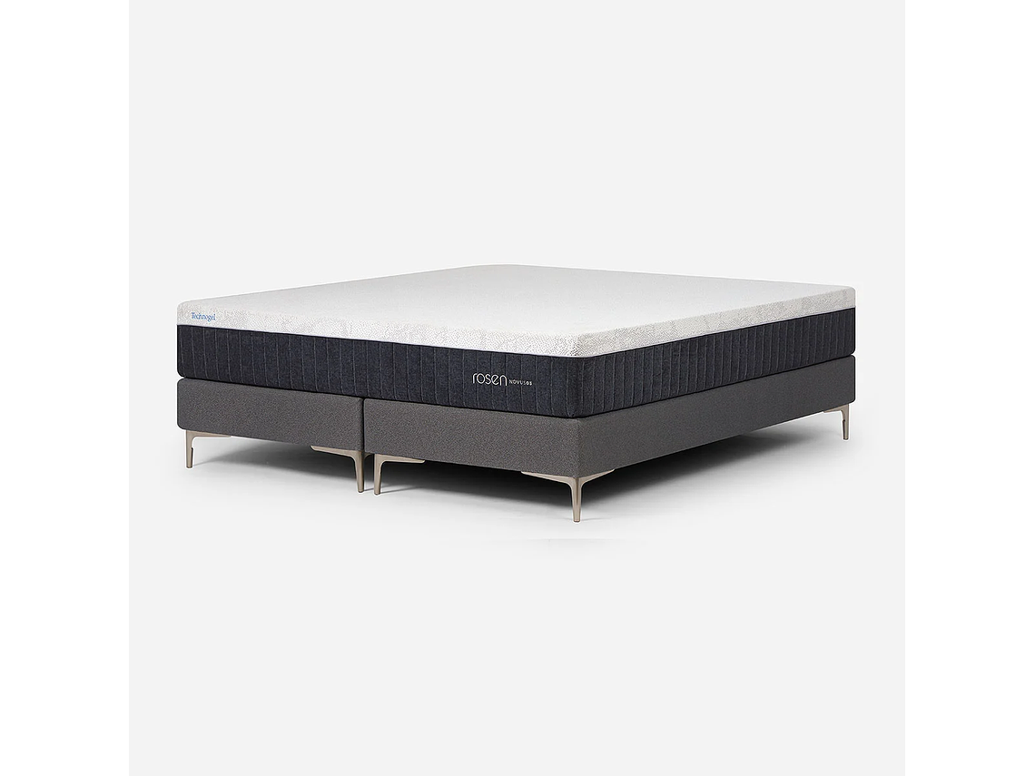 CAMA EUROPEA NOVUS KING + ALMOHADA MEMORY MAX PLUS 2