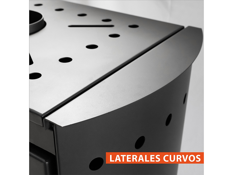 ESTUFA TIROLESA MAGNUM DOBLE CARA 8