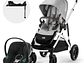 COCHE TRAVEL SYSTEM GAZELLE BLK LG + ATON B2+ BASE - Miniatura 1