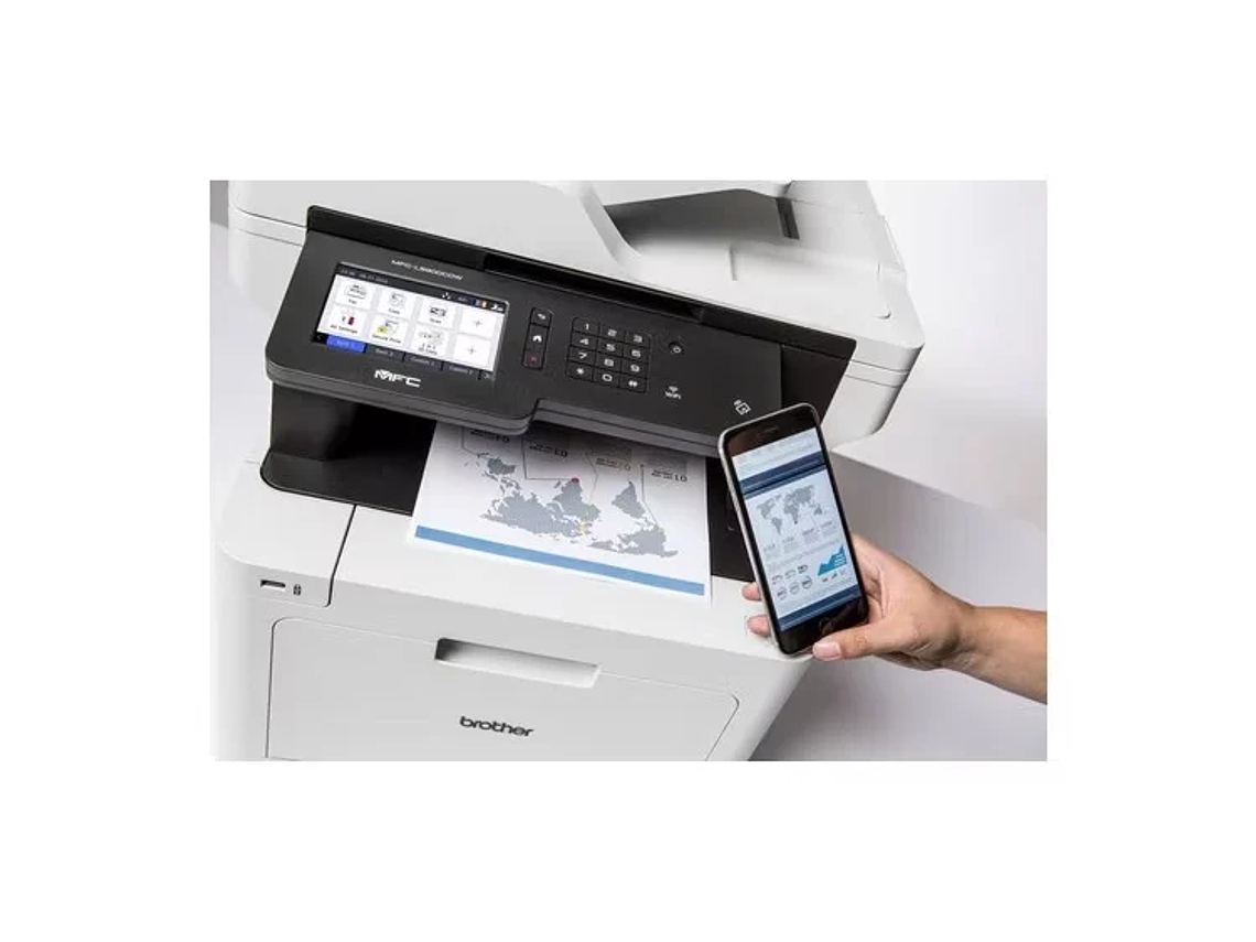 IMPRESORA MULTIFUNCIONAL LASER COLOR BROTHER L8900 WIFI ADF 2