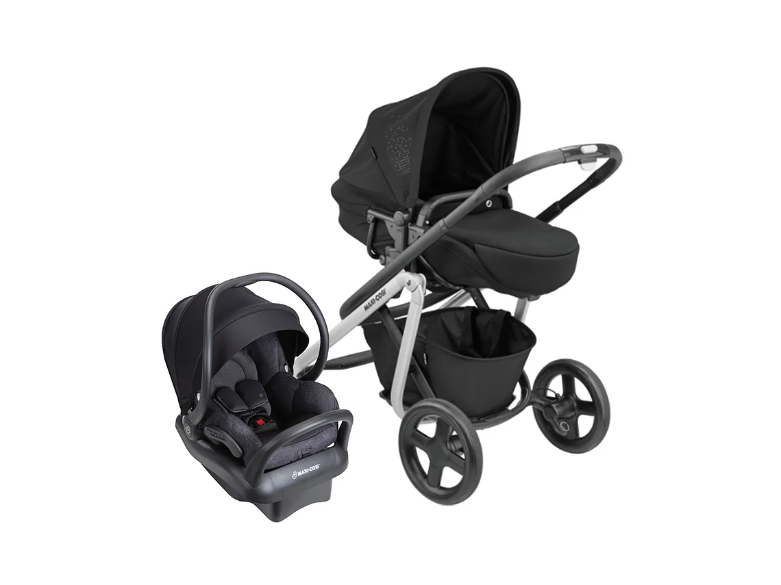 COCHE TRAVEL SYSTEM LILA NOMAD BLACK/MICO MAX MAXI-COSI 1