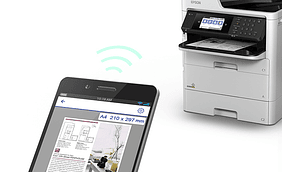 IMPRESORA MULTIFUNCIONAL WORKFORCE PRO WF-C579R BLANCA