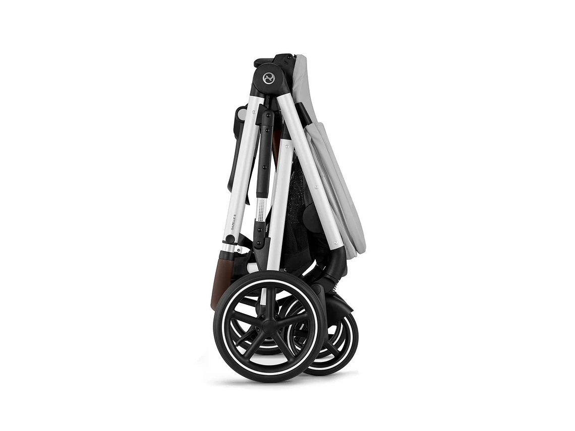 COCHE TRAVEL SYSTEM GAZELLE BLK LG + ATON B2+ BASE 8