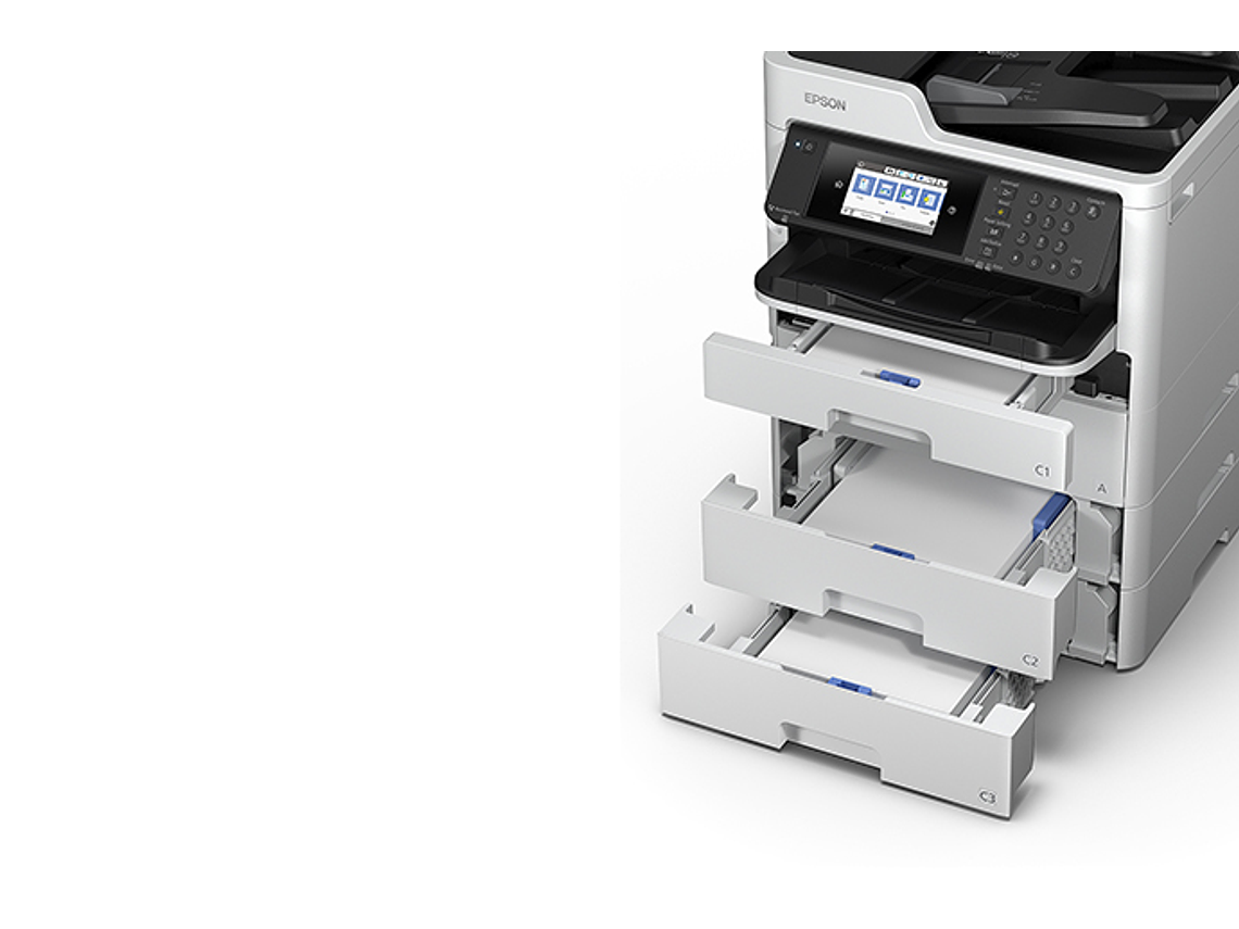 IMPRESORA MULTIFUNCIONAL WORKFORCE PRO WF-C579R BLANCA 4
