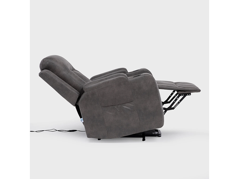 BERGER STAND UP GREY CON VIBROMASAJE 8 PUNTOS + CONTROL REMOTO + CALEFACCION 3