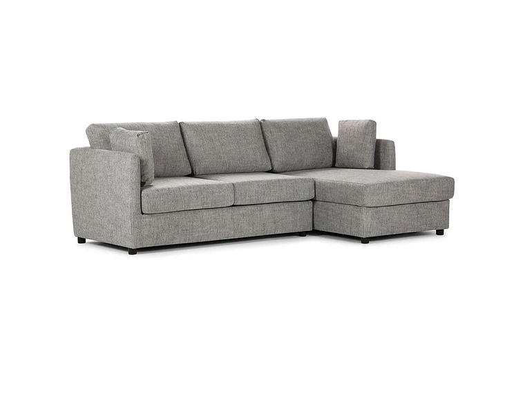 SOFÁ SECCIONAL CAMA ROSEN DERECHO NOAH TELA GRIS 1