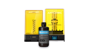 IMPRESORA 3D ANYCUBIC PHOTON MONO X + WASH CURE 2.0 + RESINA UV GRIS