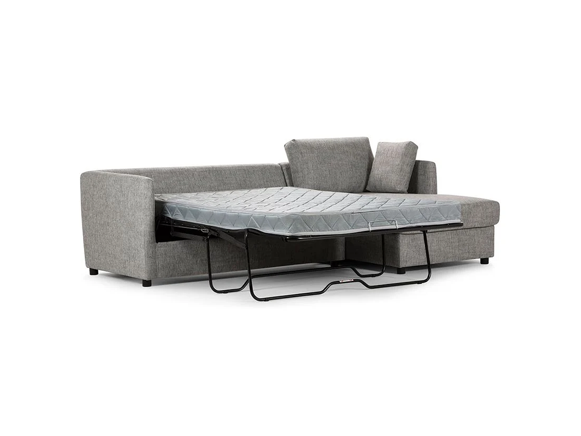 SOFÁ SECCIONAL CAMA ROSEN DERECHO NOAH TELA GRIS 6