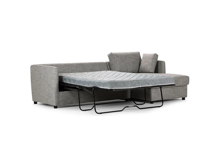 SOFÁ SECCIONAL CAMA ROSEN DERECHO NOAH TELA GRIS 6