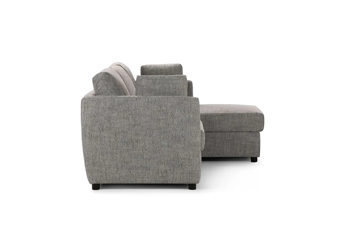 SOFÁ SECCIONAL CAMA ROSEN DERECHO NOAH TELA GRIS 7