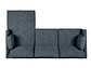 SOFÁ SECCIONAL CAMA ROSEN NOAH DERECHO 3 CUERPOS MELANGE DENIM - Miniatura 9