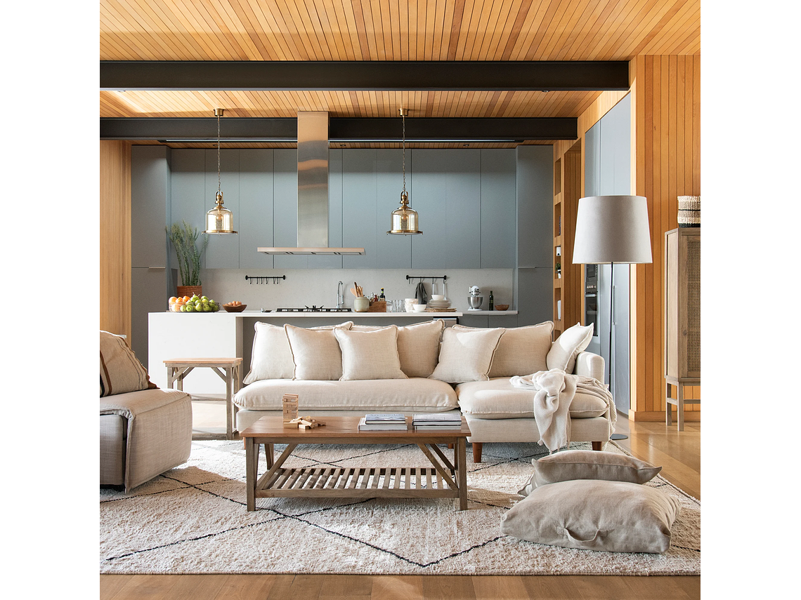 SOFÁ SECCIONAL ROSEN DUNSTER DERECHO 3 CUERPOS BEIGE 7