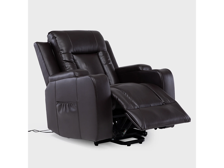 BERGER STAND UP BROWN CON VIBROMASAJE 8 PUNTOS + CONTROL REMOTO + CALEFACCION 3