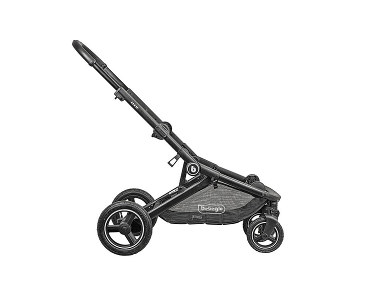COCHE DOBLE TRAVEL SYSTEM BEBEGLO DUETO GRIS 9