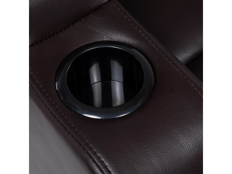 BERGER STAND UP BROWN CON VIBROMASAJE 8 PUNTOS + CONTROL REMOTO + CALEFACCION 5