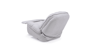 BERGERE VYS SPA MILLENIUM WHITE ACERO FELPA BLANCO INVIERNO MECEDOR GIRATORIO Y RECLINABLE