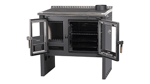 COCINA A LEÑA BOSCA HESTIA CHARCOAL