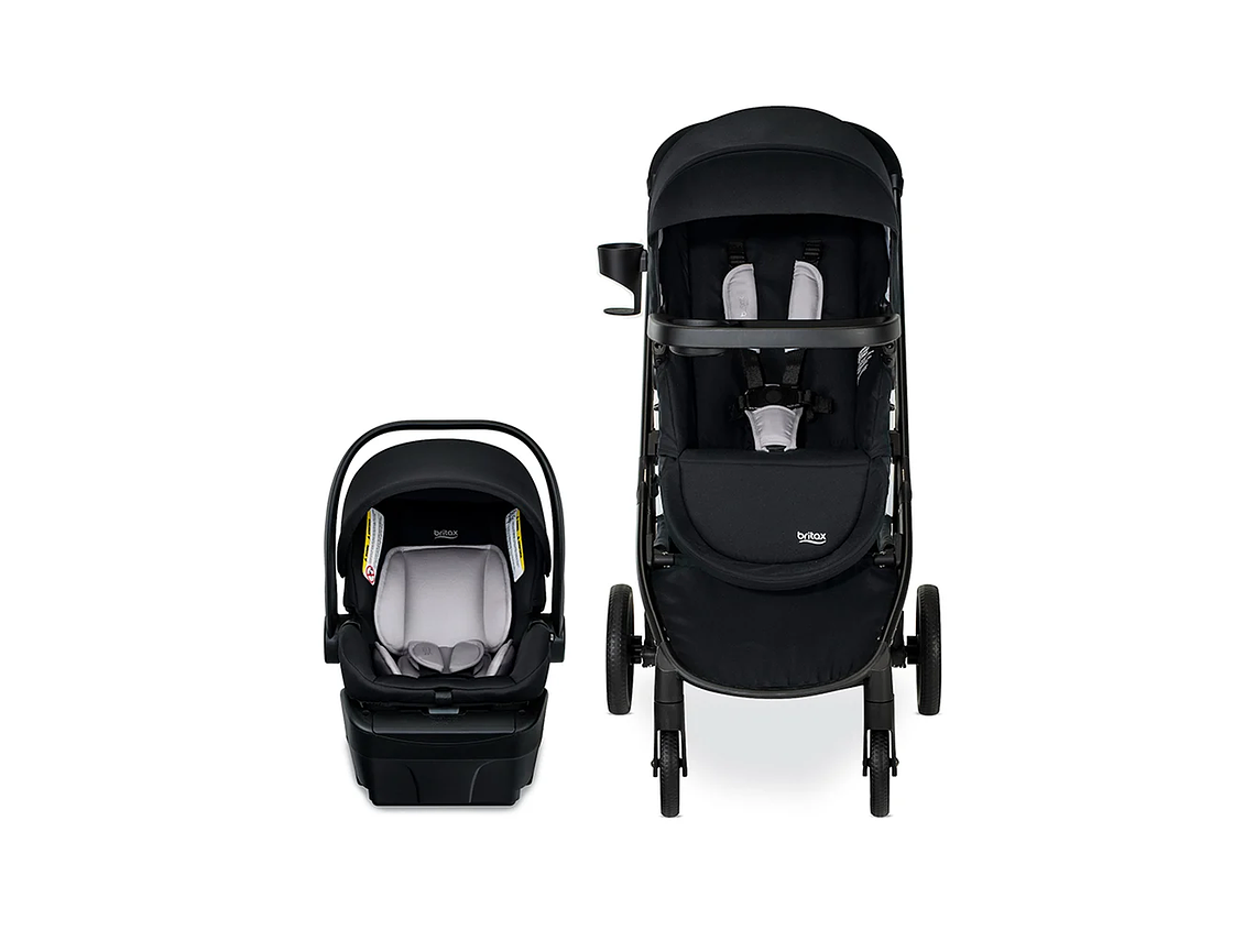 COCHE TRAVEL SYSTEM BROOK-WILLOW ONIX GLACIER BRITAX 3
