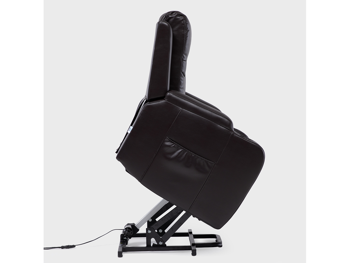 BERGER STAND UP BROWN CON VIBROMASAJE 8 PUNTOS + CONTROL REMOTO + CALEFACCION 7